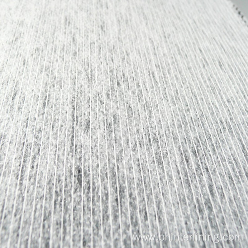 50% polyester 50%nylon stitch interlining for uniform